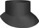 Bosch-Abgaszubehoer-FC-O60_80-Adapter-Kloeber-Dachpfanne-schwarz-d:125-7738112516 gallery number 1
